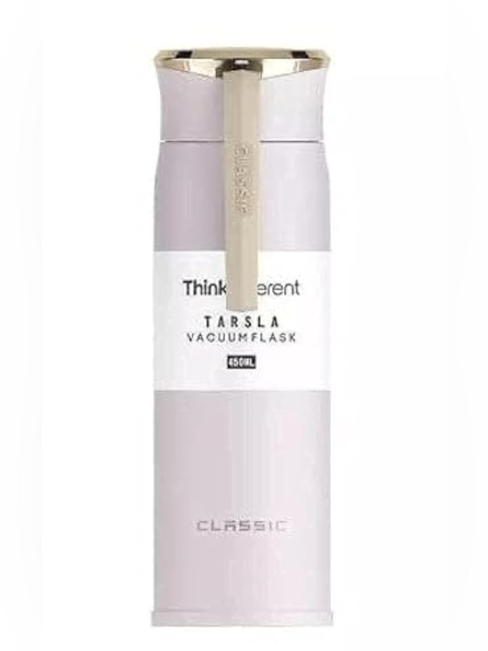 NIB New Tarsla 450 ML 15.2 OZ Classic Vacuum Flask Baby Pink Rose Gold Cover